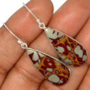 Natural Noreena Jasper Solid 925 Sterling Silver